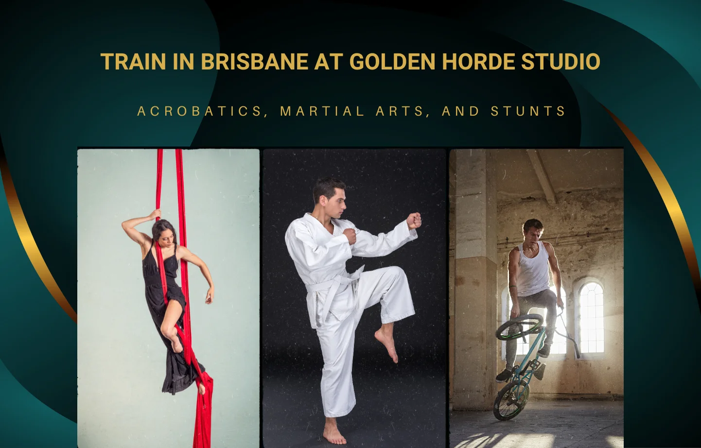 Train in Brisbane at Golden Horde Studio Golden Horde Productions